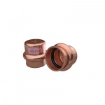 >B< MaxiPro Copper Press Fit Stop End - 1/4'', 3/8'', 1/2'', 5/8'', 3/4'', 7/8'', 1'', 1-1/8''